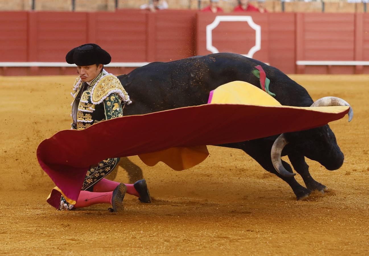 Lama  de Góngora, en la corrida del 7 de abril en la Maestranza de Sevilla