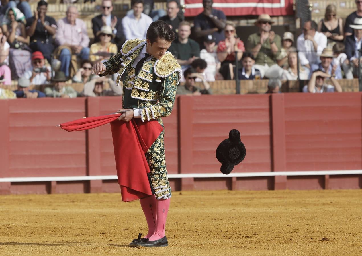 Lama  de Góngora, en la corrida del 7 de abril en la Maestranza de Sevilla