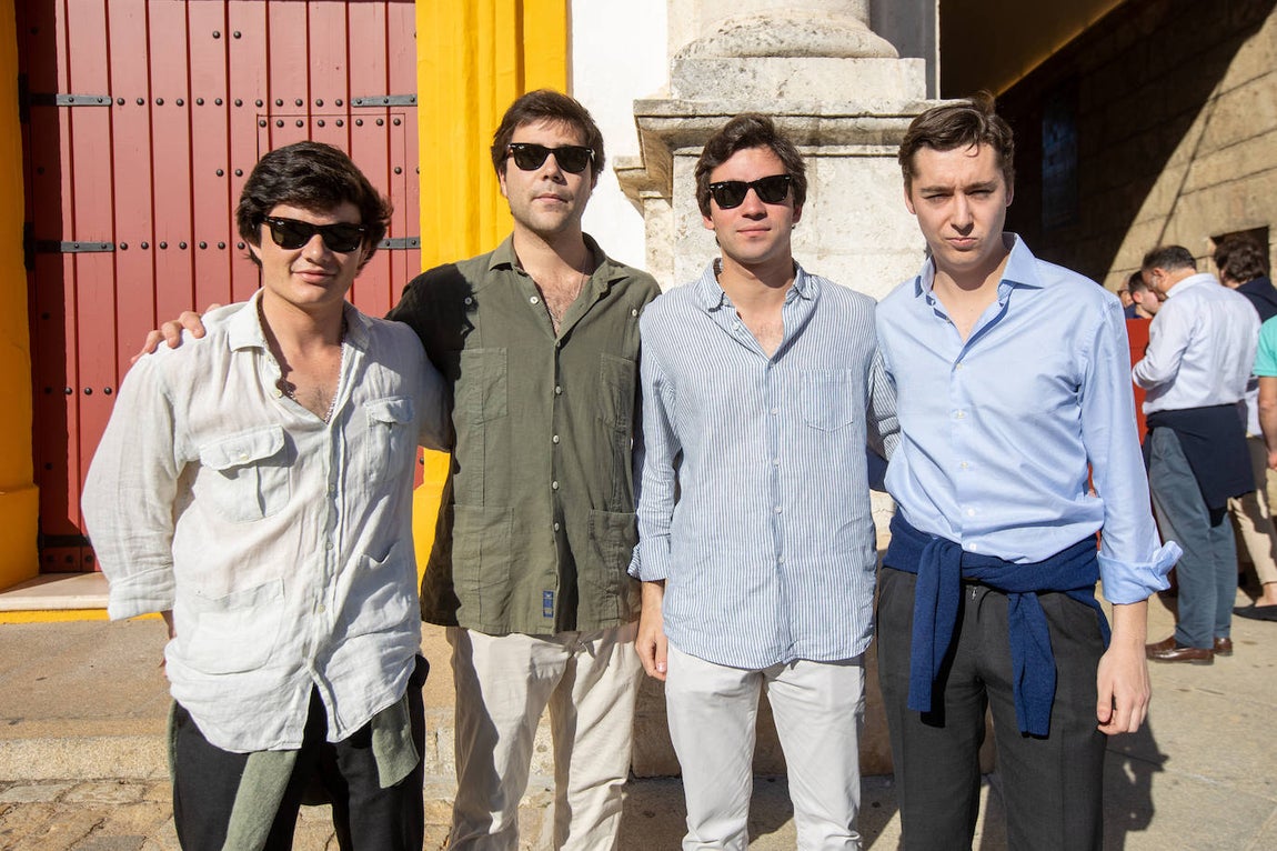 Gonzalo Agustín Fernández-Piedra, Pablo Santiago-Cuadro, Eduardo López García y Alfonso Garzón Villalba