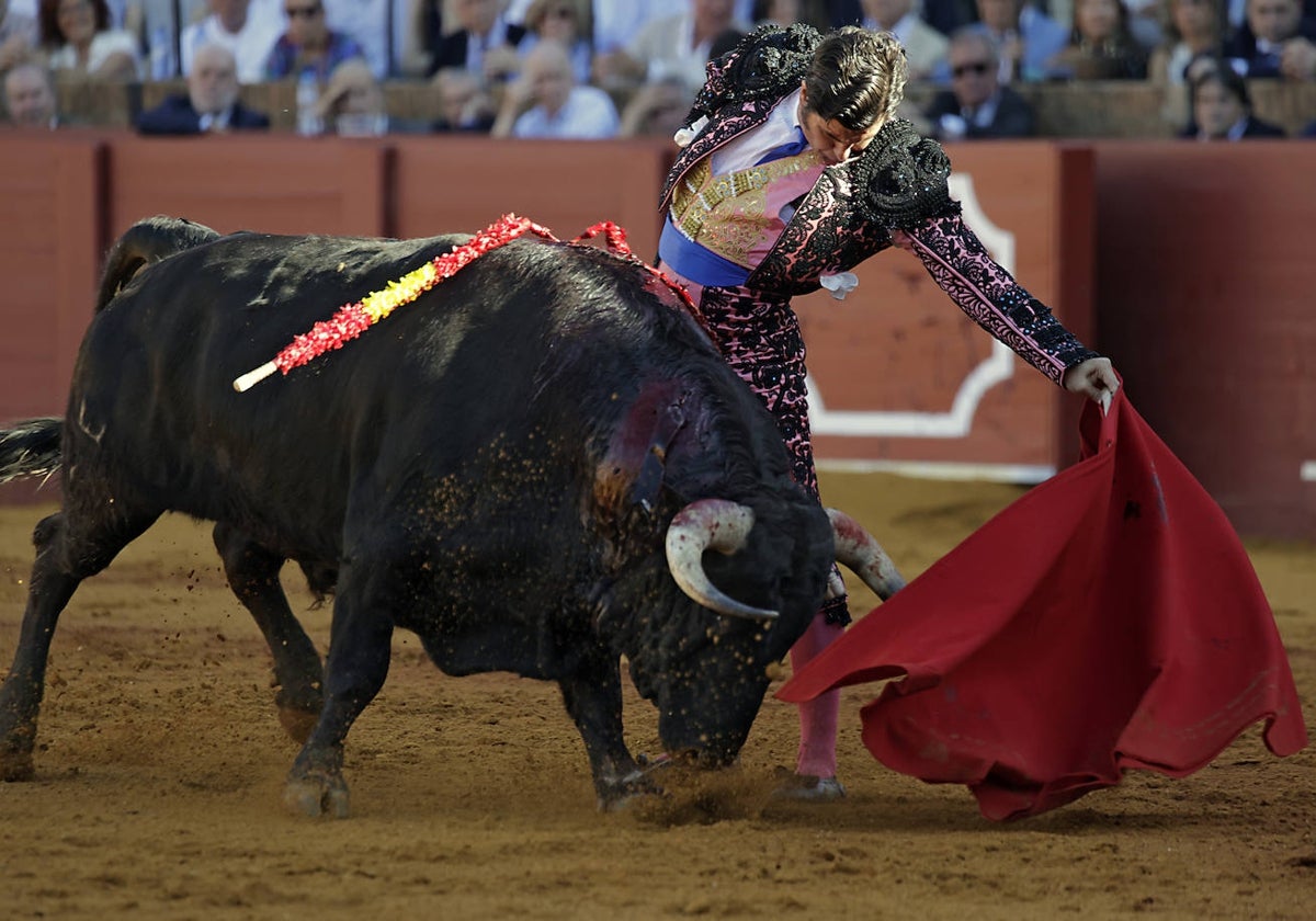 Natural de Morante de la Puebla al toro Mágico, de Juan Pedro Domecq