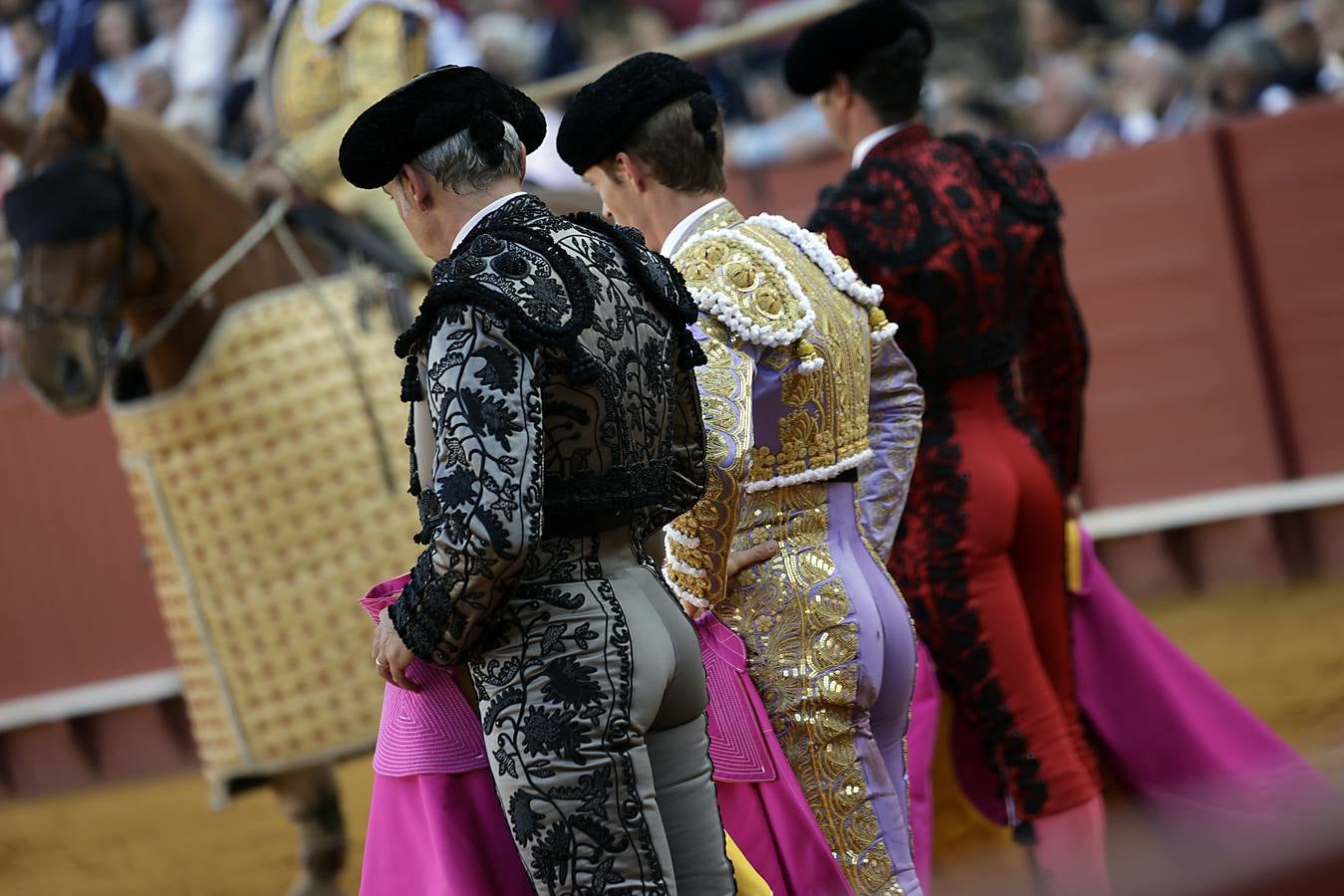 Detalle de la corrida de este sábado