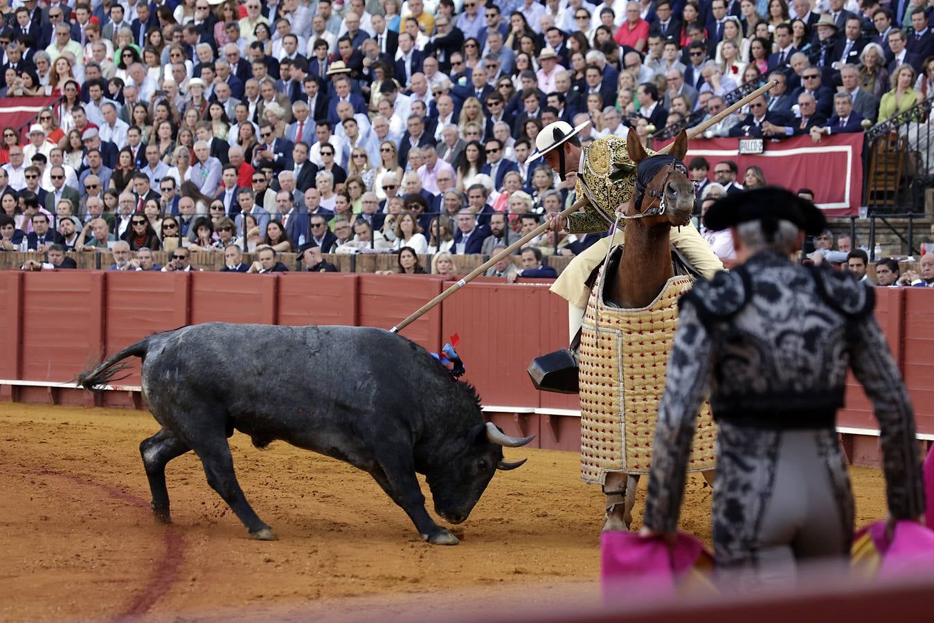 Detalle de la corrida de este sábado