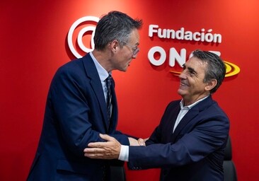 Victorino con Fernando Riaño