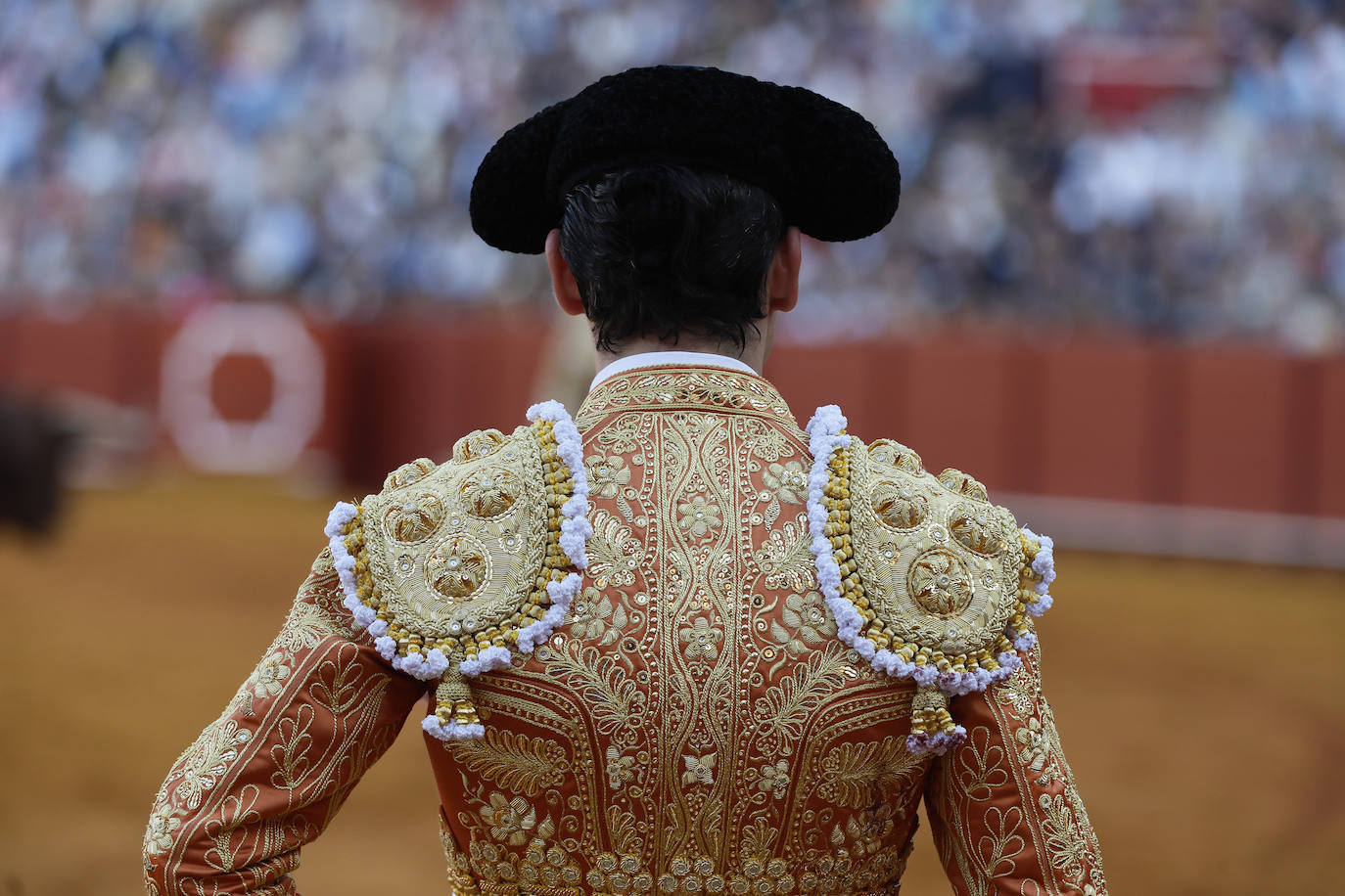 Corrida del 15 de abril en la Maestranza con los toreros Morante de la Puebla, Daniel Luque y Juan Ortega
