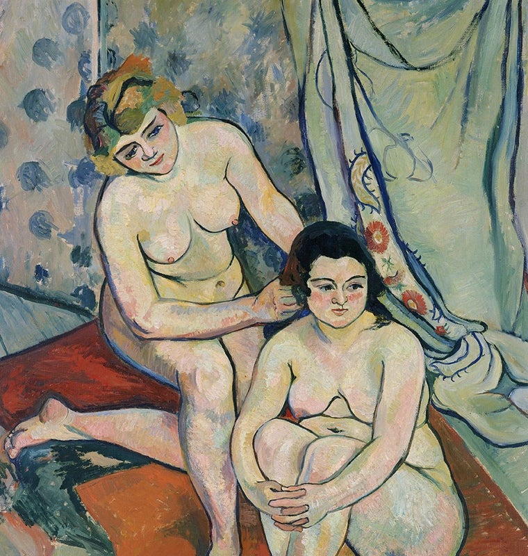 'Las bañistas', 1923