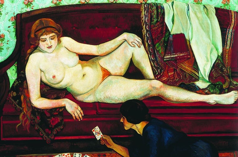 'La echadora de cartas', 1912 Petit Palais, Ginebra