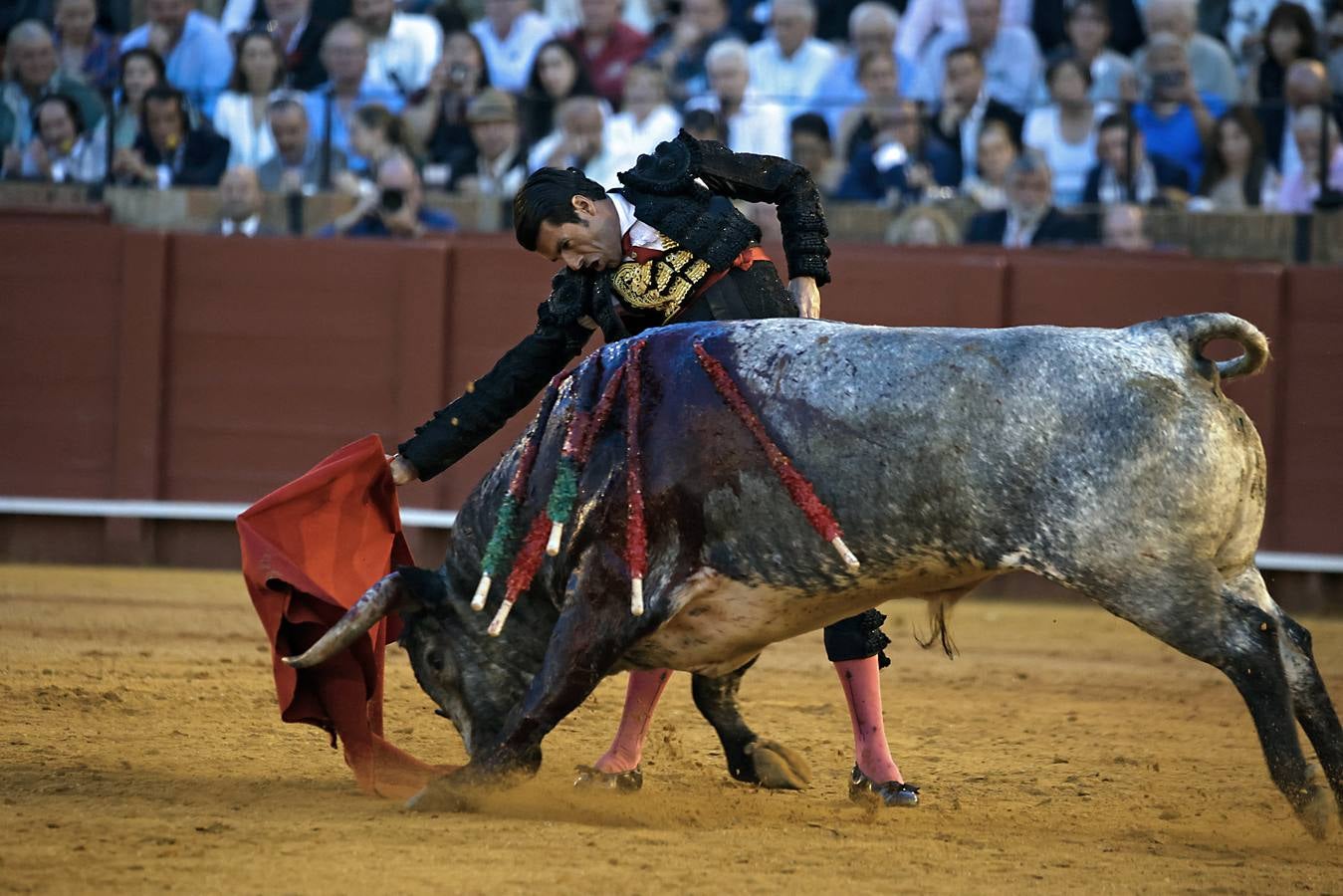 Emilio de Justo cortó este jueves en la Maestranza dos orejas