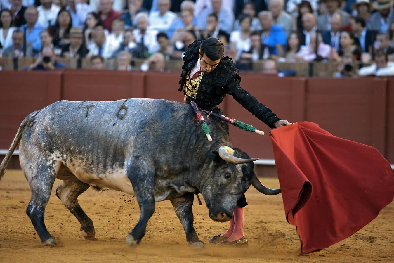 Emilio de Justo cortó este jueves en la Maestranza dos orejas