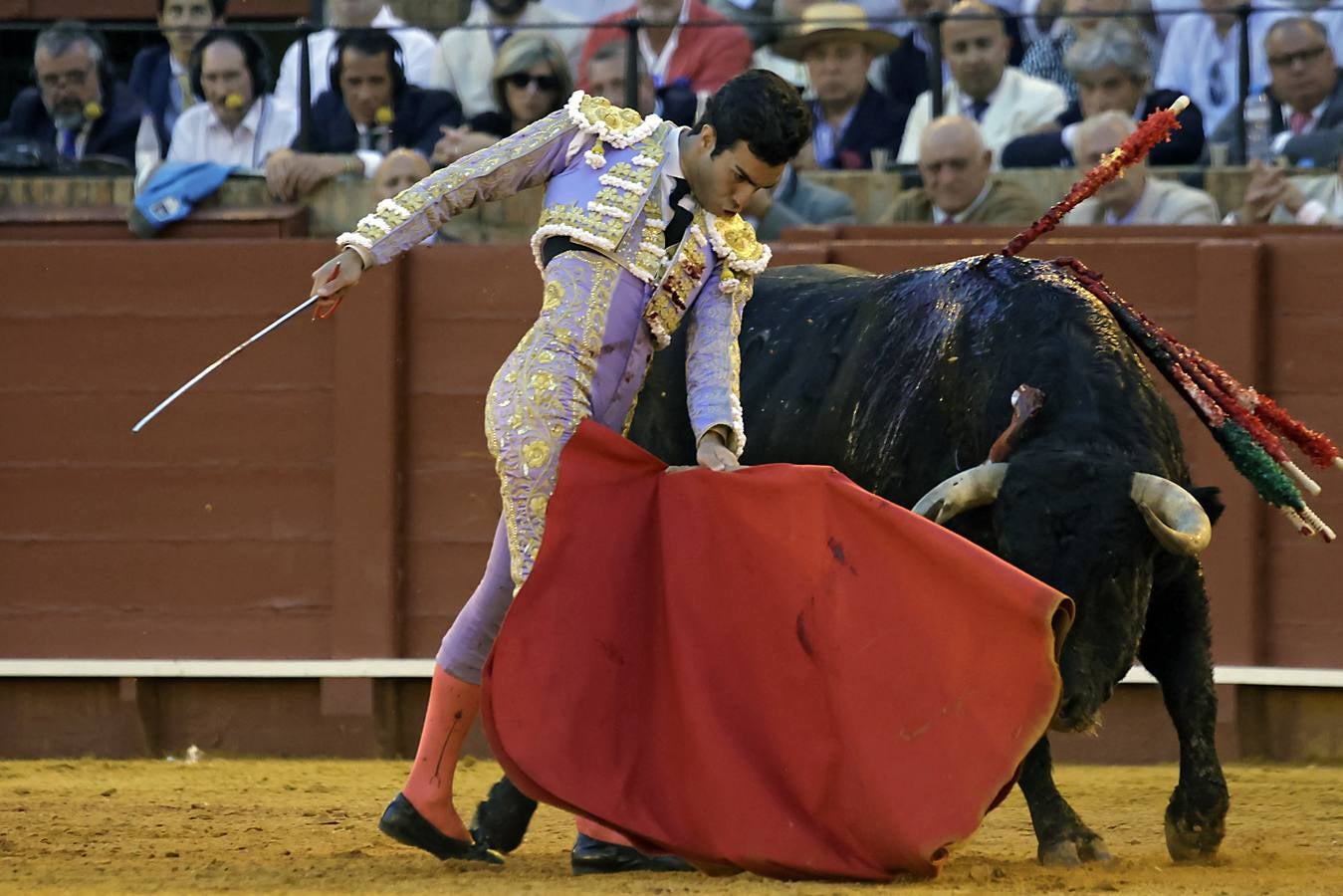 Tomás Rufo tuvo el lote menos destacado de la tarde