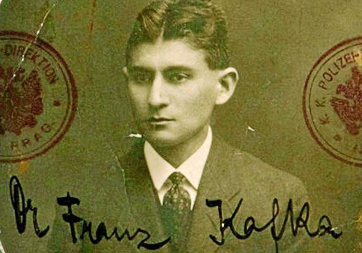 Pasaporte de Franz Kafka