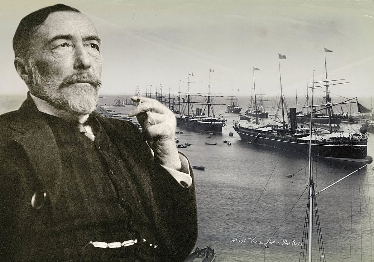 El escritor polaco Joseph Conrad