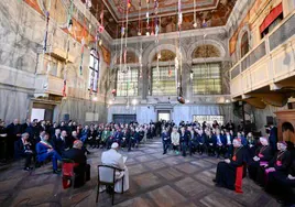 El Papa visita la Bienal de Venecia y pide un arte que sirva de refugio contra la «violencia y la discriminación»