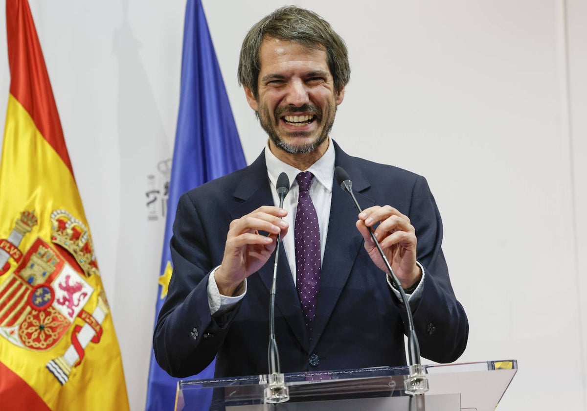 El ministro de Cultura, Ernest Urtasun