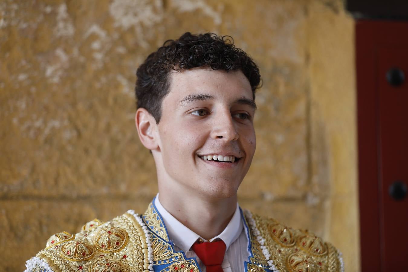 Un momento de la novillada de este domingo, 5 de mayo, en la plaza de la Maestranza de Sevilla