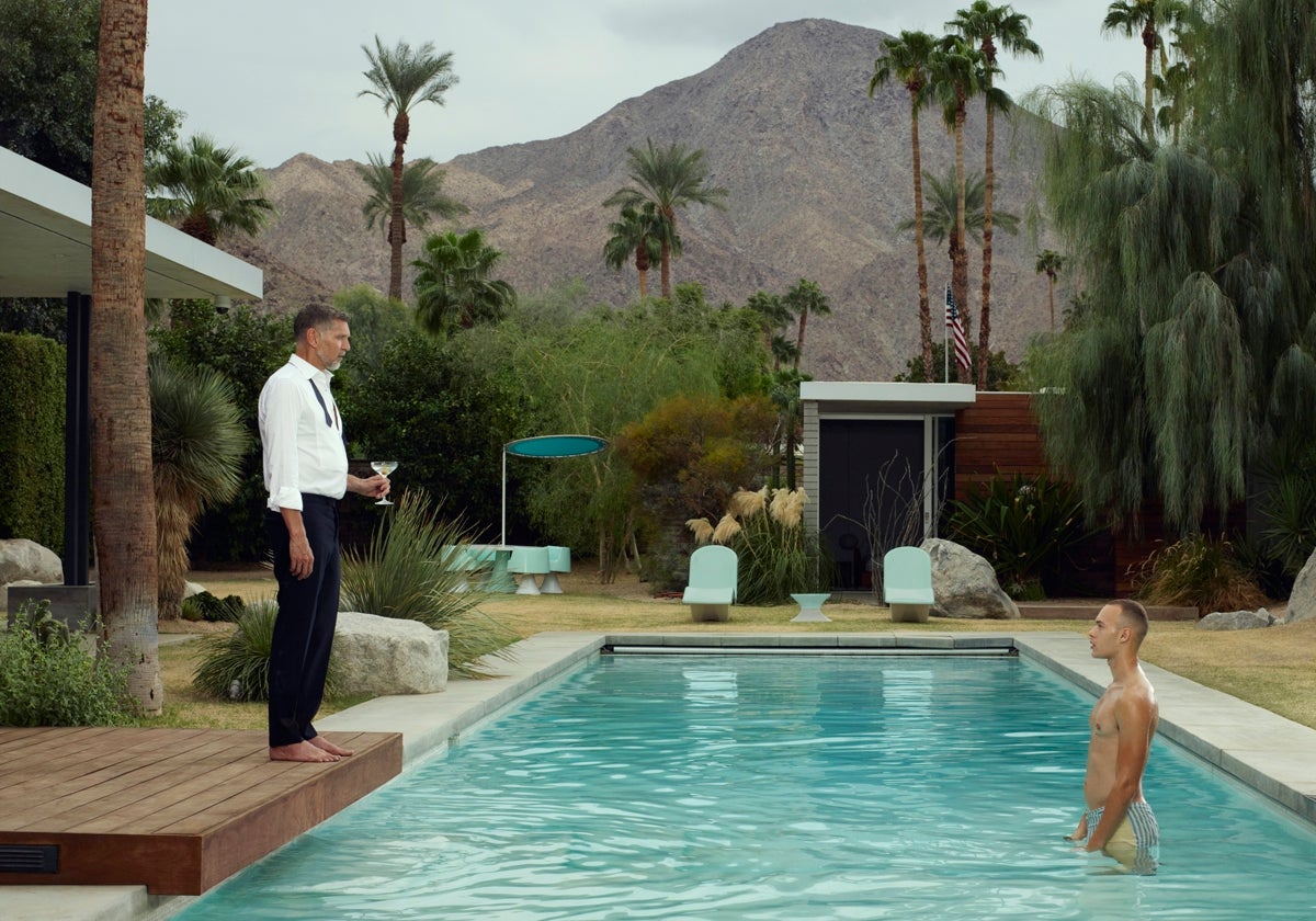 'American Dream, Self-Portrait with Alex 1', de la serie 'Palm Springs' (2018)