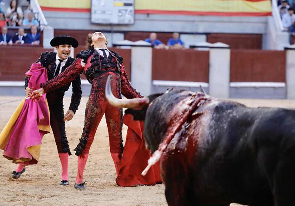 Andrés Roca Rey, el pasado año en Las Ventas