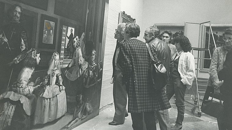 'Las Meninas', en 1984 tras su restauración