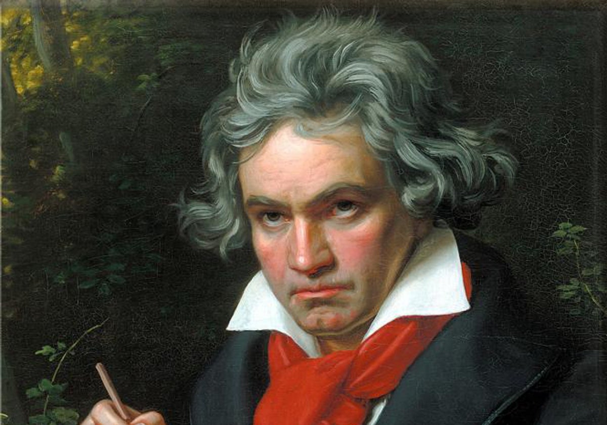 Retrato de Ludwig van Beethoven