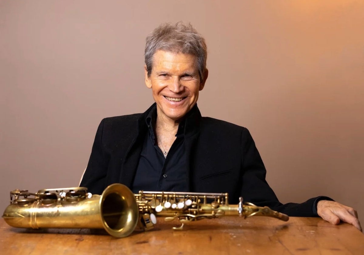 El saxofonista David Sanborn