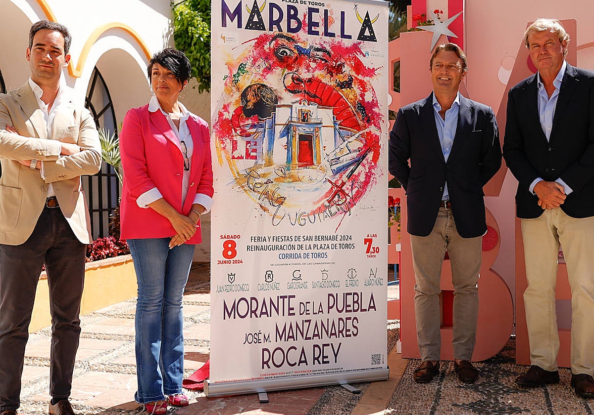 Jorge Cutiño, Yolanda Marín, Raúl Gracia 'El Tato' y Fermín Bohórquez