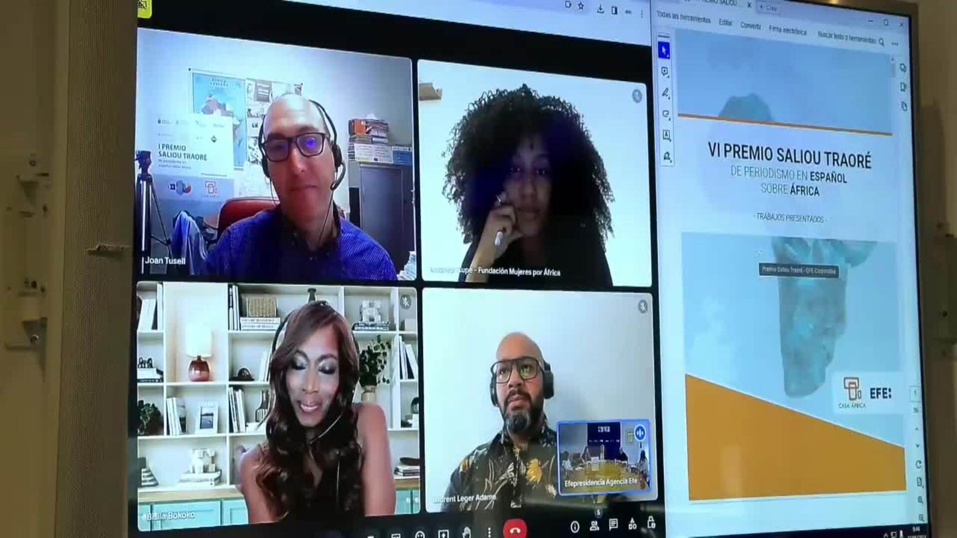 Casa África y EFE premian un reportaje sobre identificación de migrantes muertos en el mar