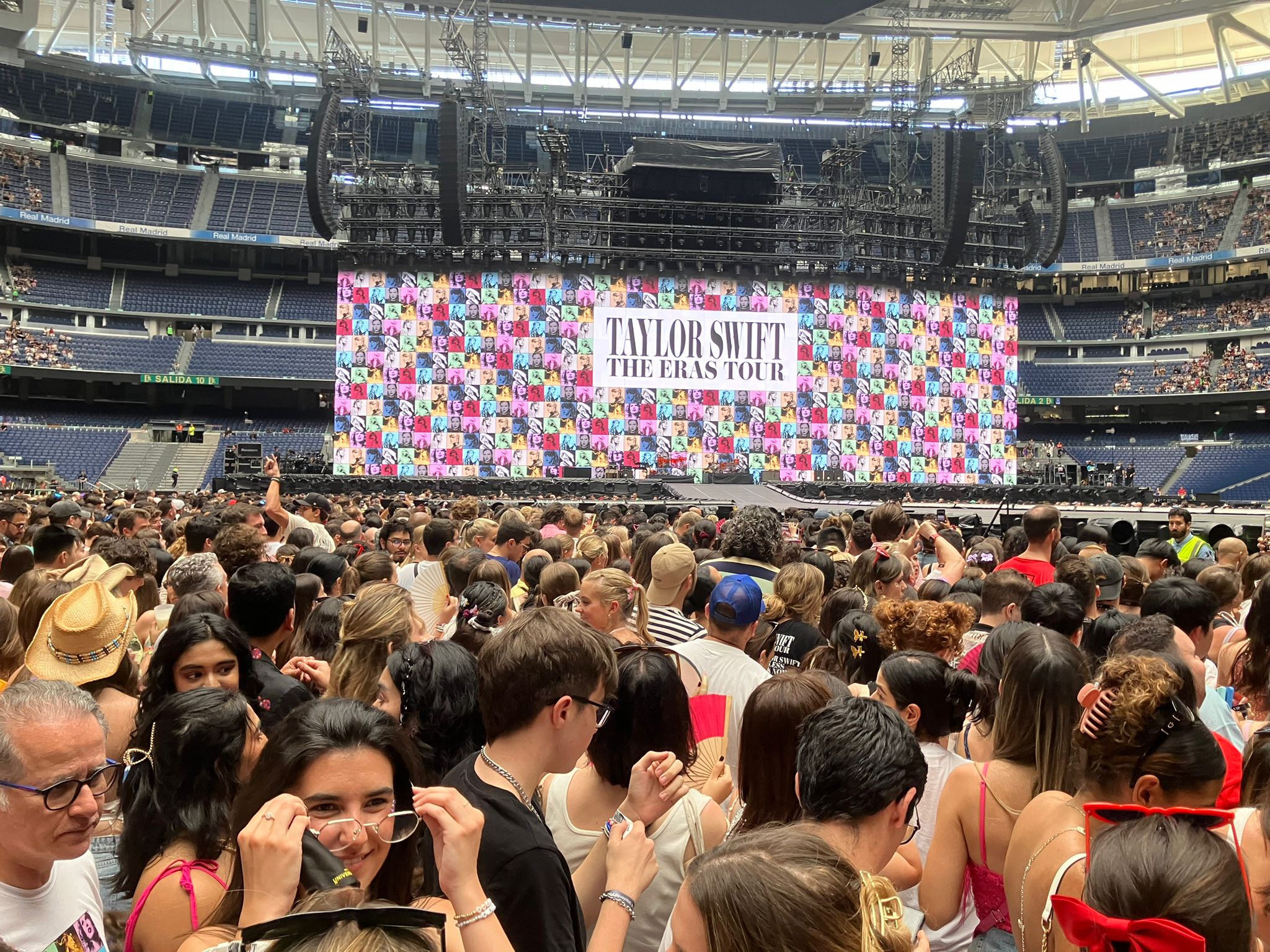 El primero de los dos conciertos de Taylor Swift en Madrid, en imágenes