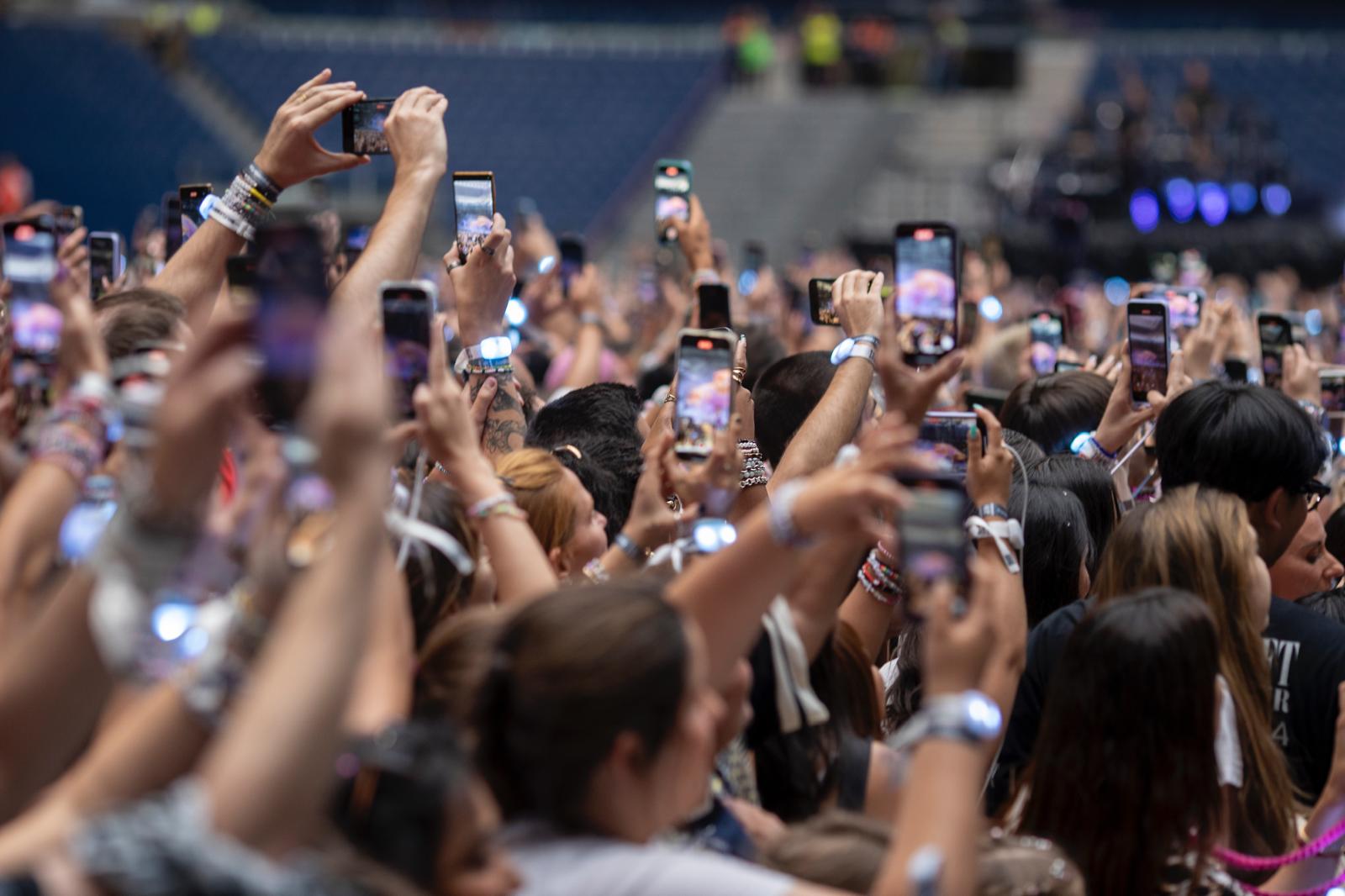 El primero de los dos conciertos de Taylor Swift en Madrid, en imágenes