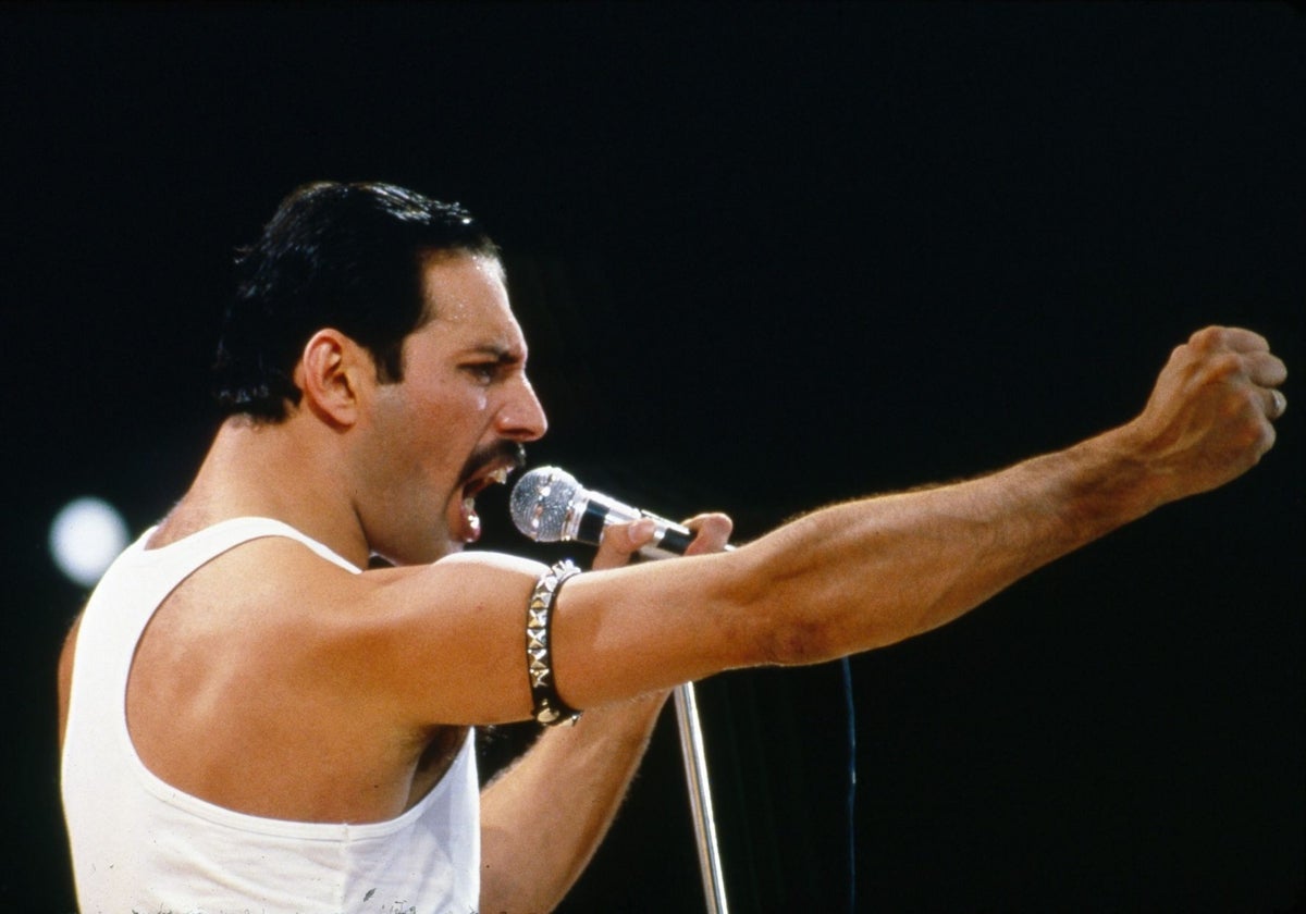 Freddie Mercury, cantante de Queen