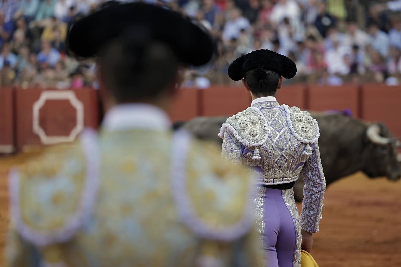 Novillada de abono en la Maestranza para Manuel Román, Javier Zulueta y Diego Bastos