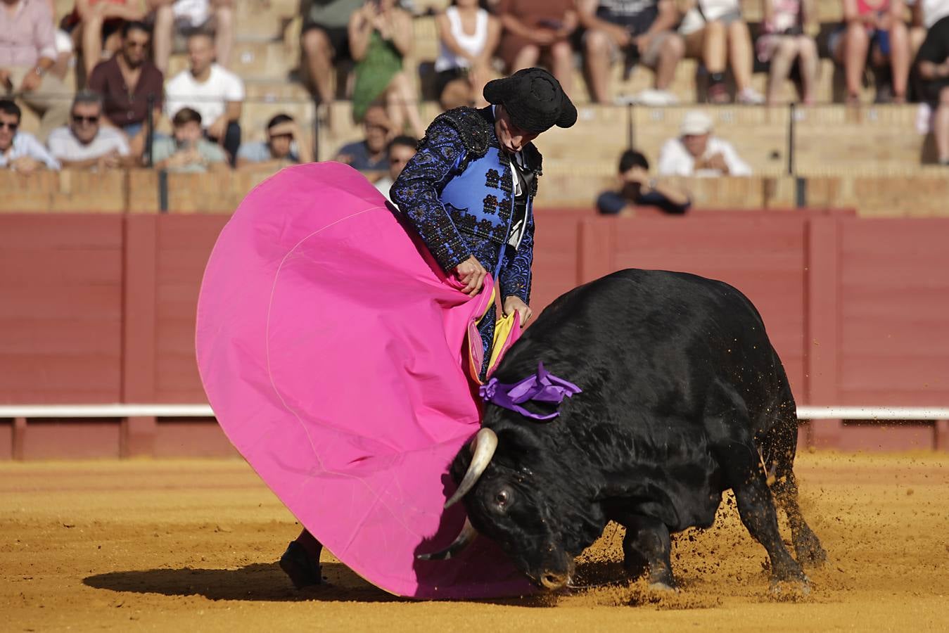 Novillada de abono en la Maestranza para Manuel Román, Javier Zulueta y Diego Bastos