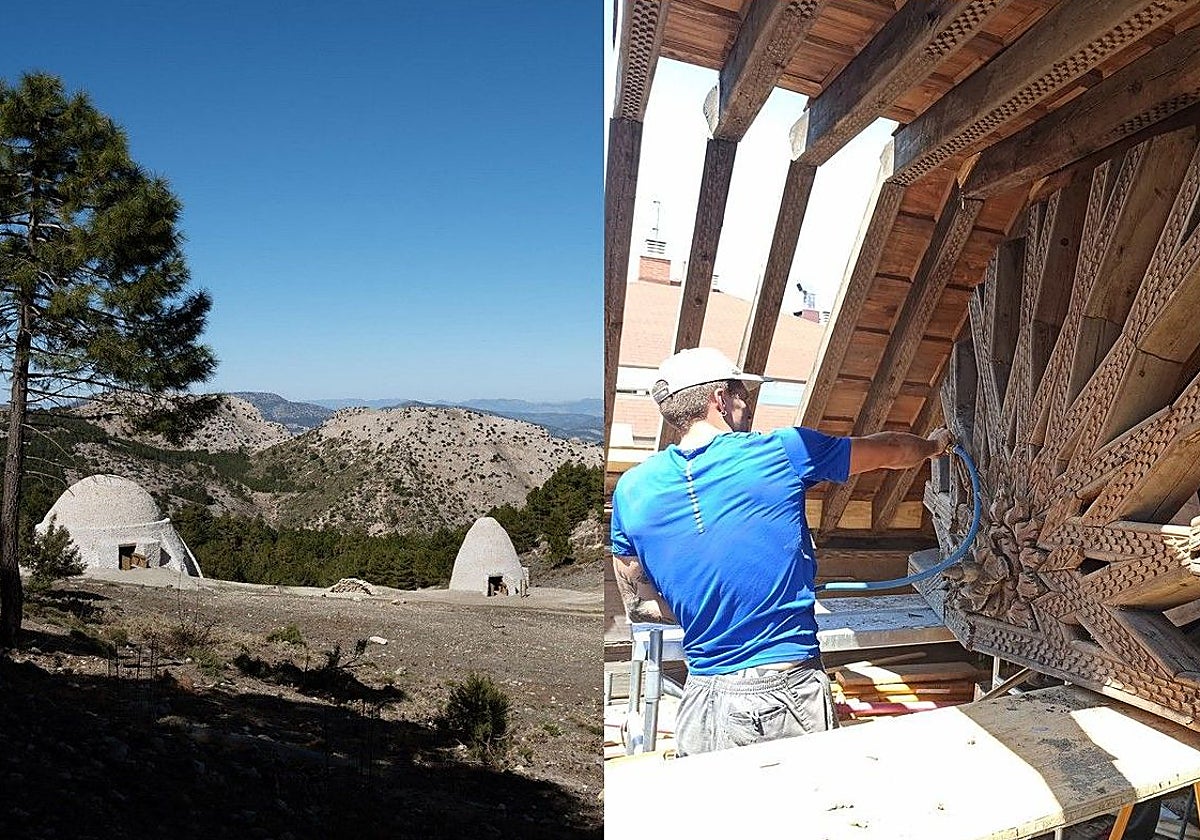 Los pozos de nieve de Sierra Espuña y la escuela de carpintería de lo blanco de Narros del Castillo