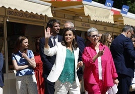 La pasión literaria de la Reina inaugura la Feria del Libro de Madrid