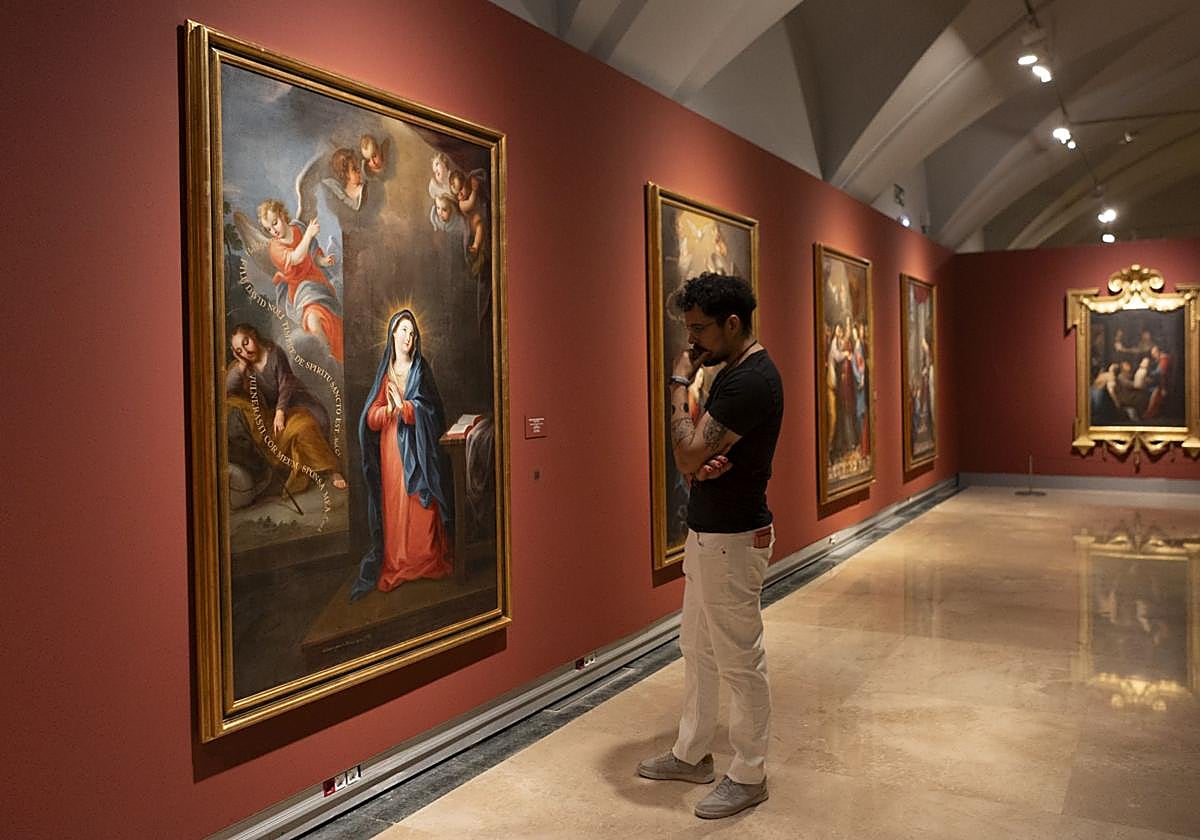 Amerika Müzesi, Yeni İspanya'nın “Meksikalı Velázquez'i” Miguel Cabrera'nın on iki Bakire'sini aydınlatıyor