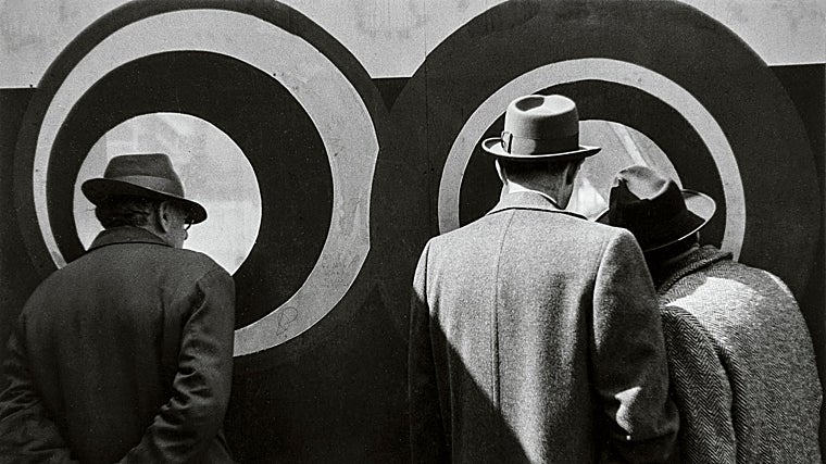 'Círculos concéntricos, obra, Nueva York', 1952