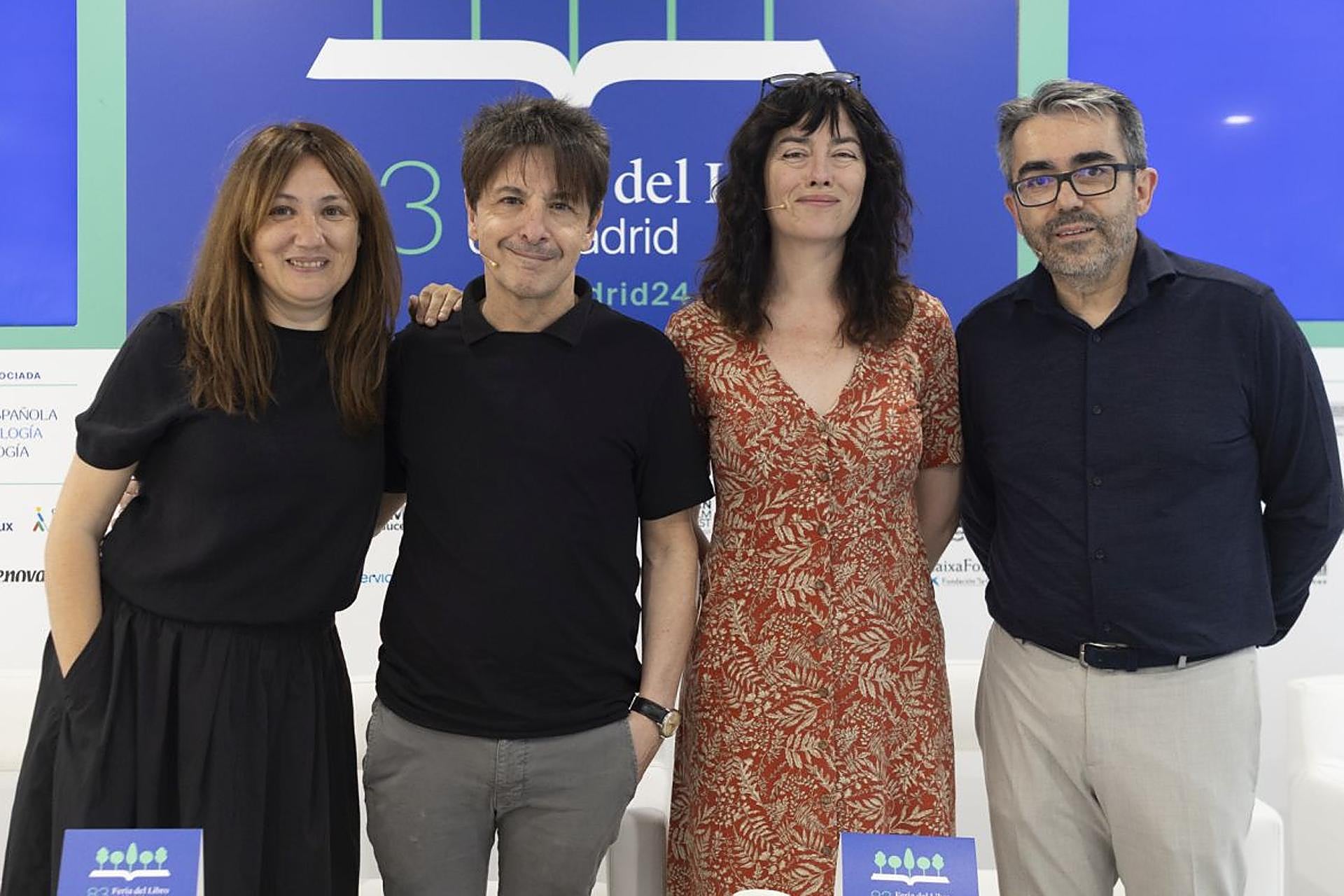 De izquierda a derecha, Rebeca Argudo, Juan Carlos Ortega, Bárbara Mingo y Jesús G. Calero