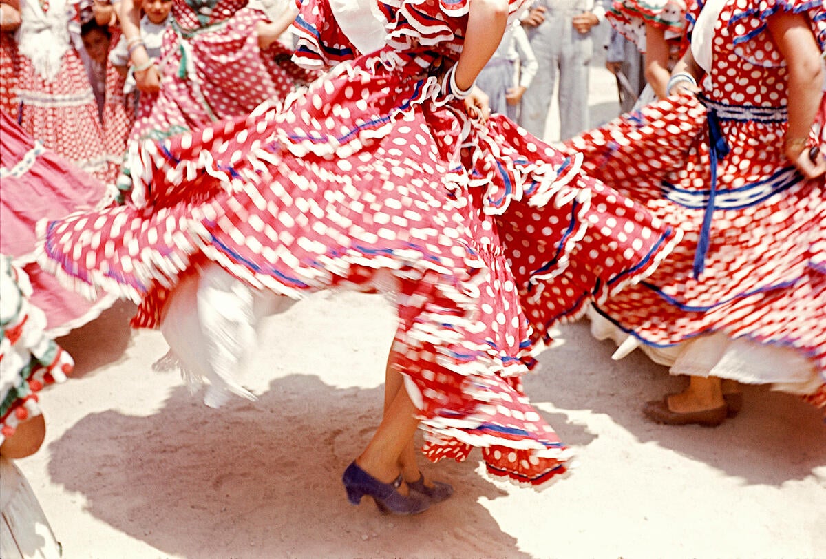 'Romería del Rocío'. Sevilla. 1955