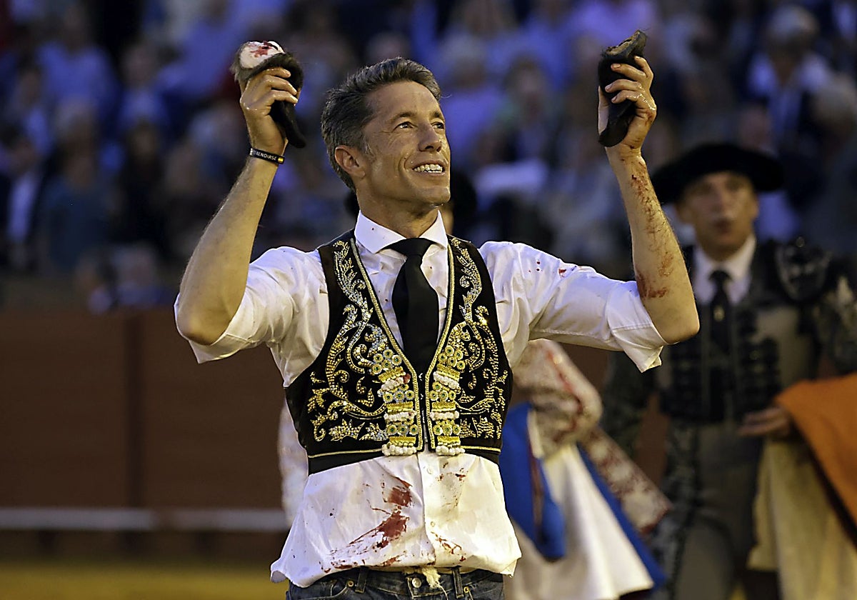 Manuel Escribano cortó dos orejas esta pasada Feria de Abril