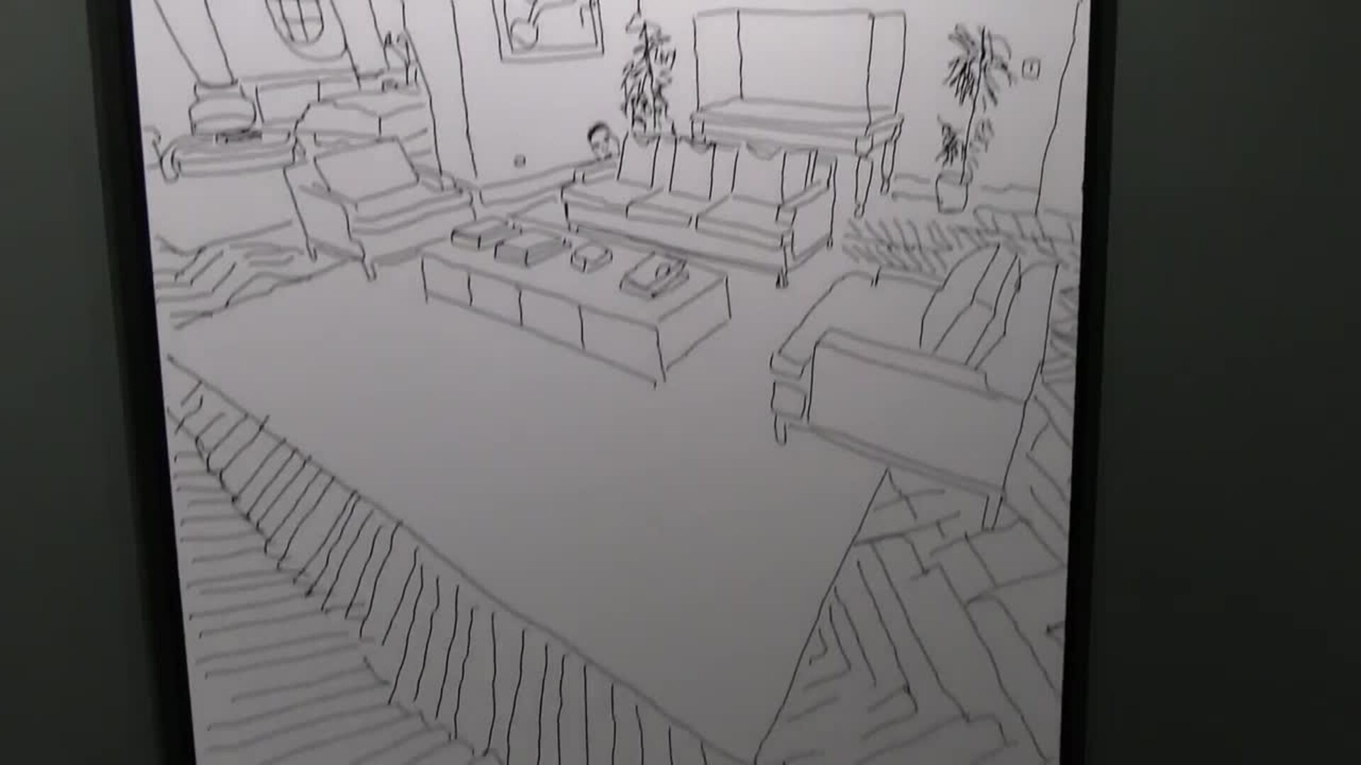 Robbie Williams inaugura su exposición en Moco Barcelona