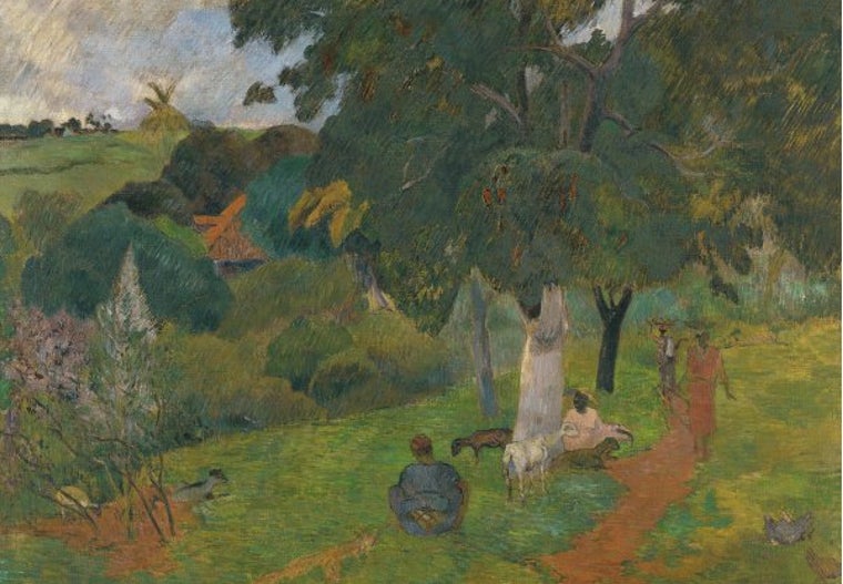 'Idas y venidas. Martinica', de Gauguin, que sustituye en la exposición al 'Mata Mua'