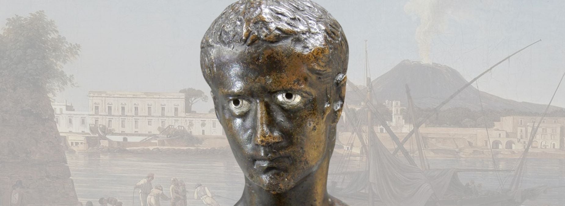 Herculaneum'da bulunan Roma İmparatoru Caligula'nın büstü yeniden keşfedildi