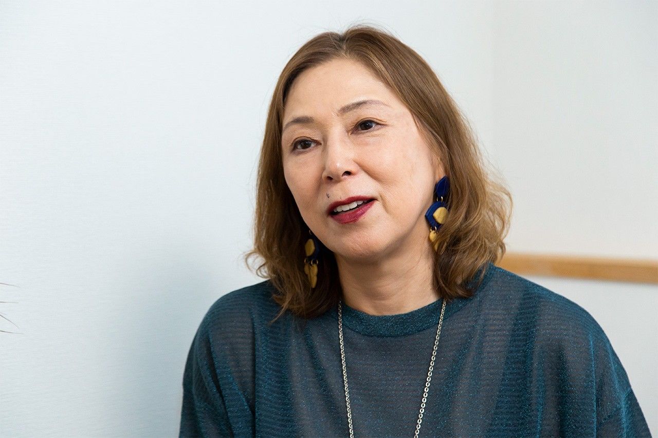 La escritora japonesa  Natsuo Kirino (1951)