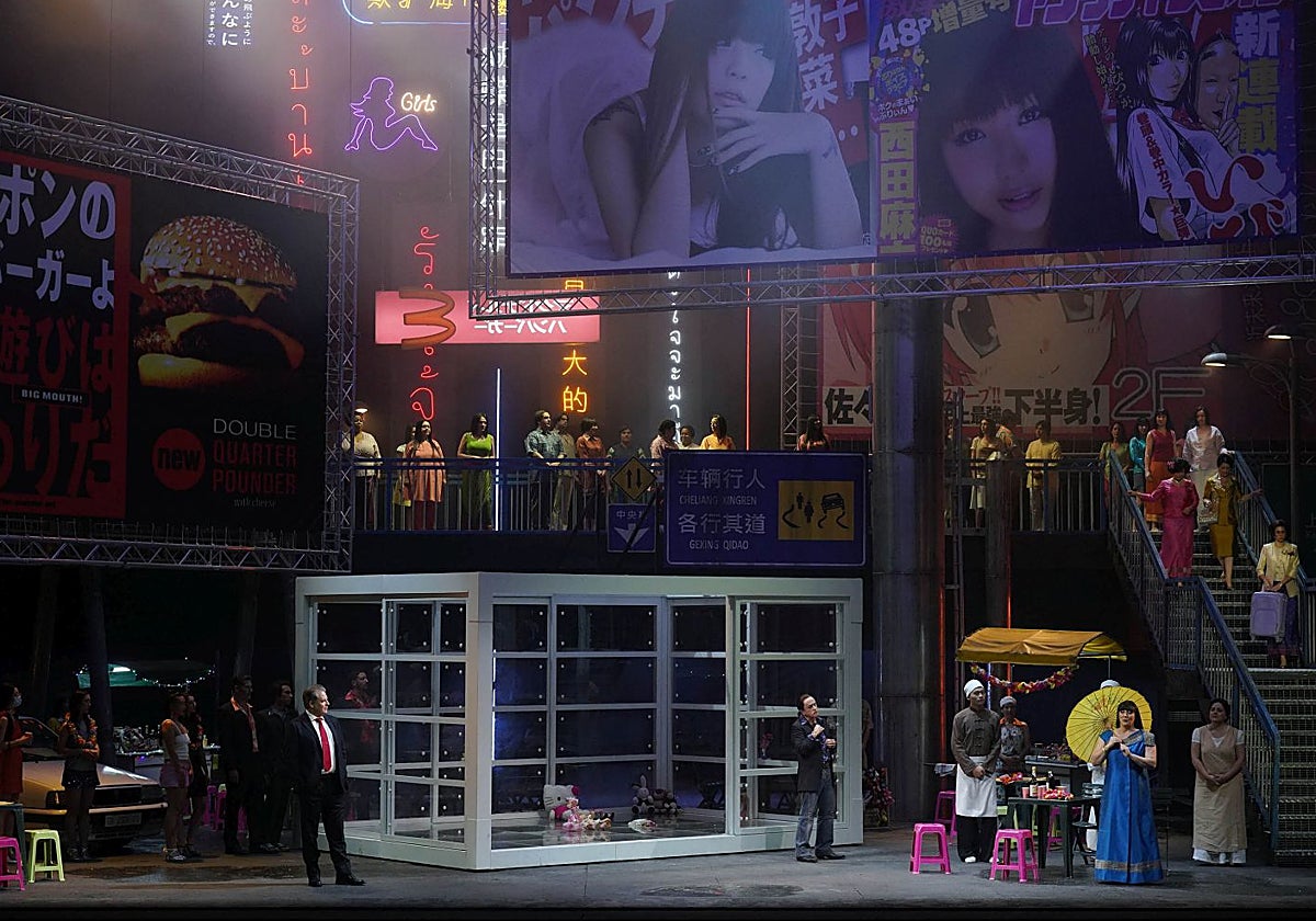 Una escena de 'Madama Butterfly'