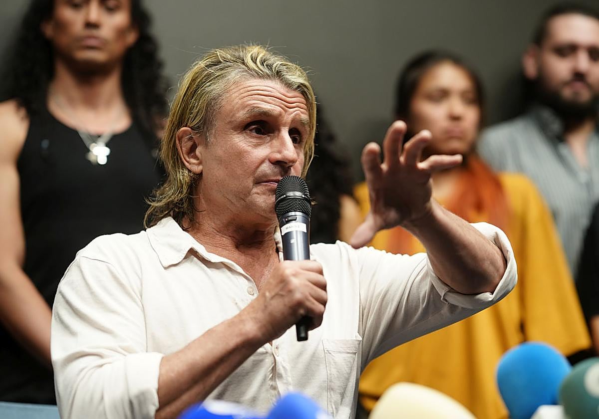 Nacho Cano, durante la rueda de Prensa