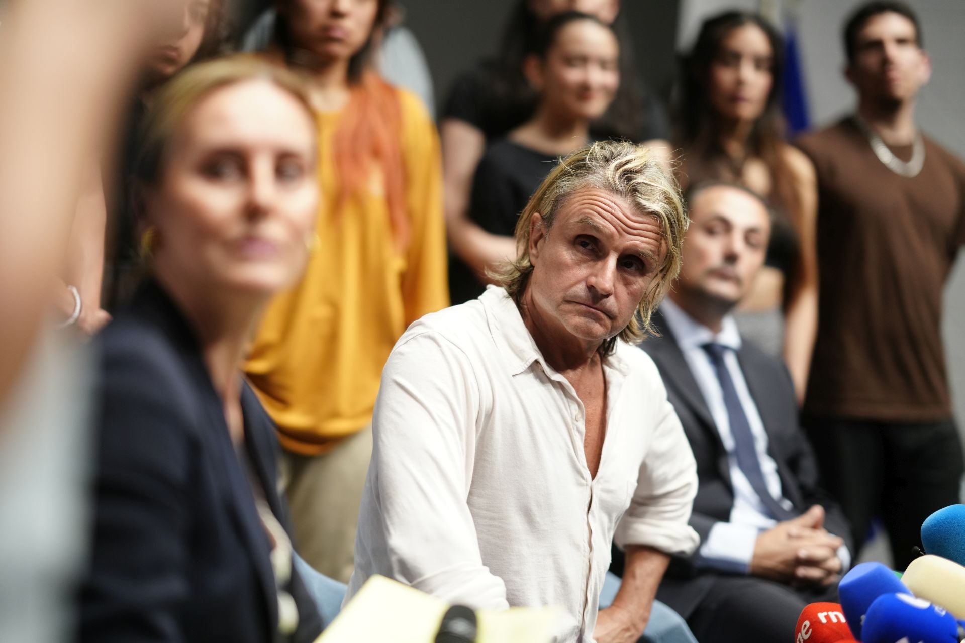 Nacho Cano durante la rueda de prensa