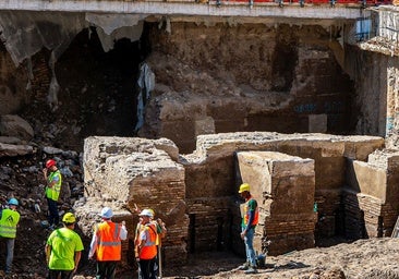 Descubren el pórtico del emperador Calígula pegado a la plaza de San Pedro