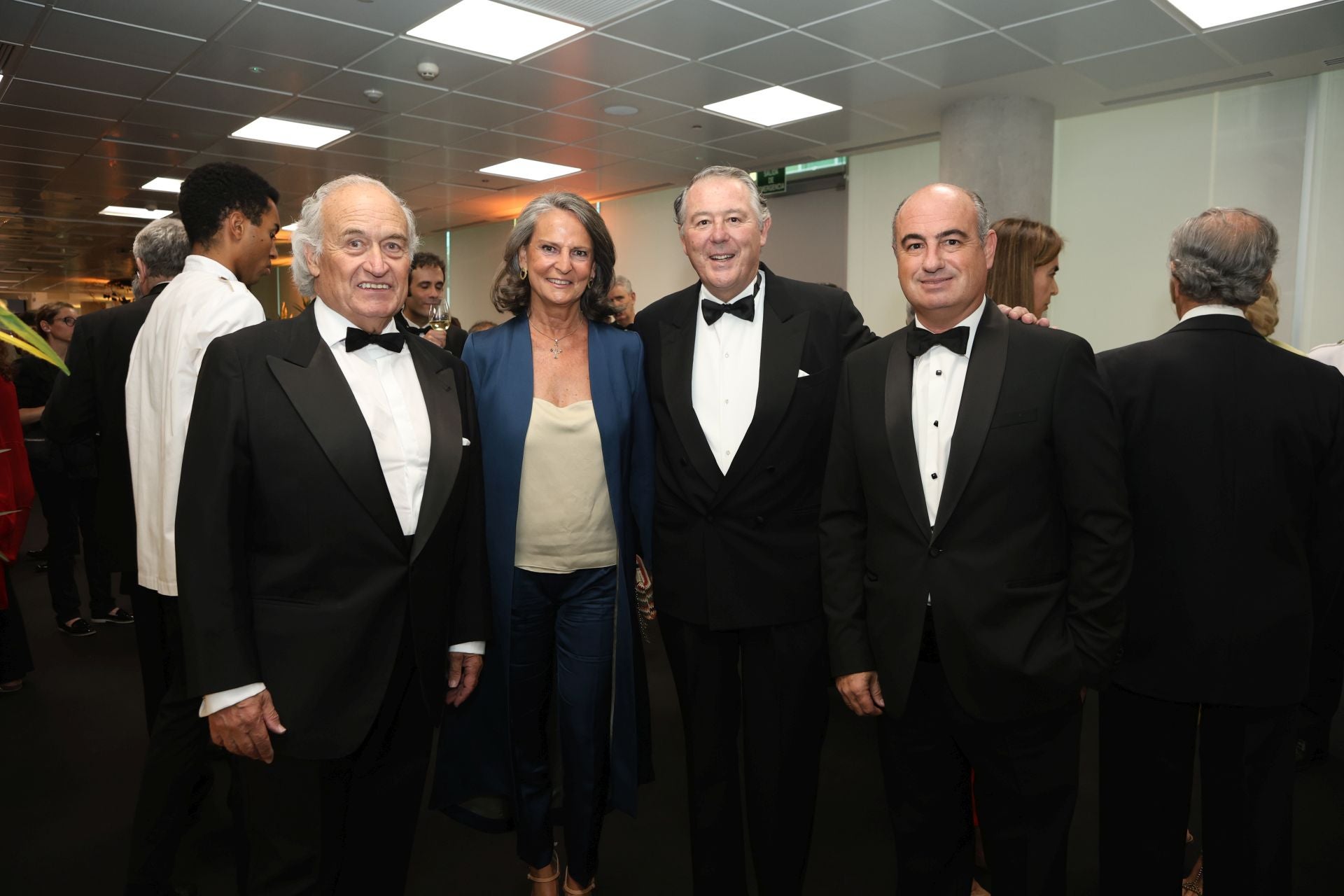 Álvaro de Ybarra y Zubiría, consejero de Vocento; la escritora y columnista de ABC Isabel San Sebastián, el exministro José María Michavila y Manuel Marín, adjunto al director de Vozpópuli