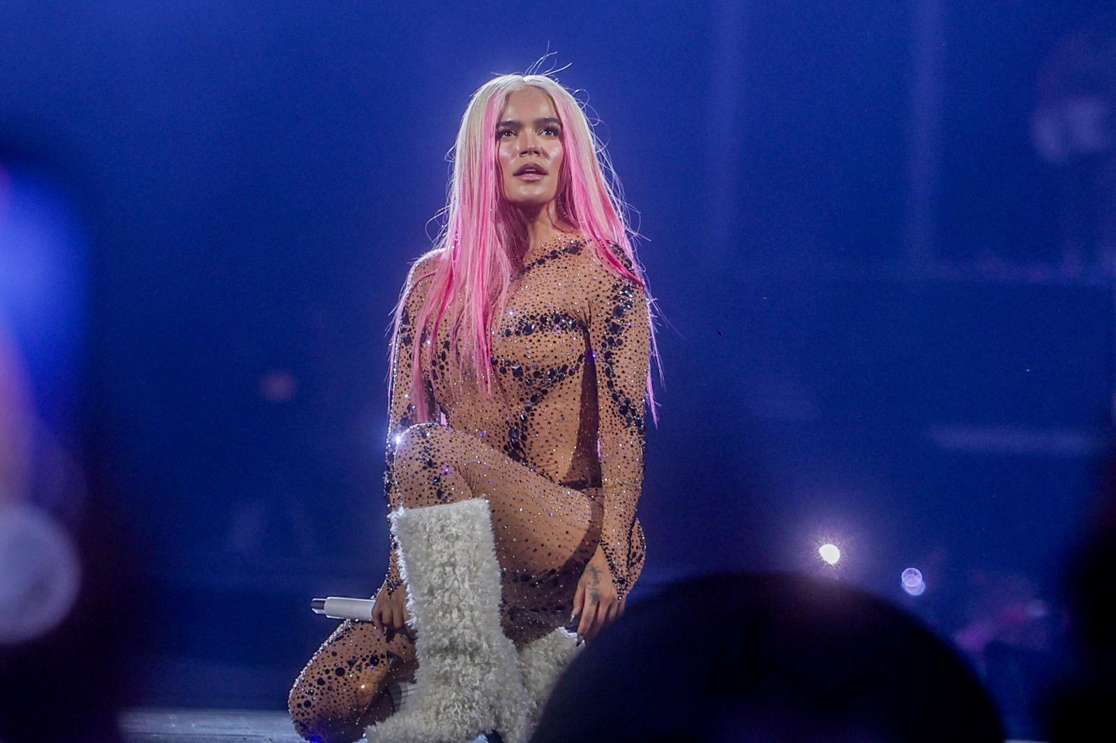 El concierto de Karol G en el Bernabéu, en imágenes