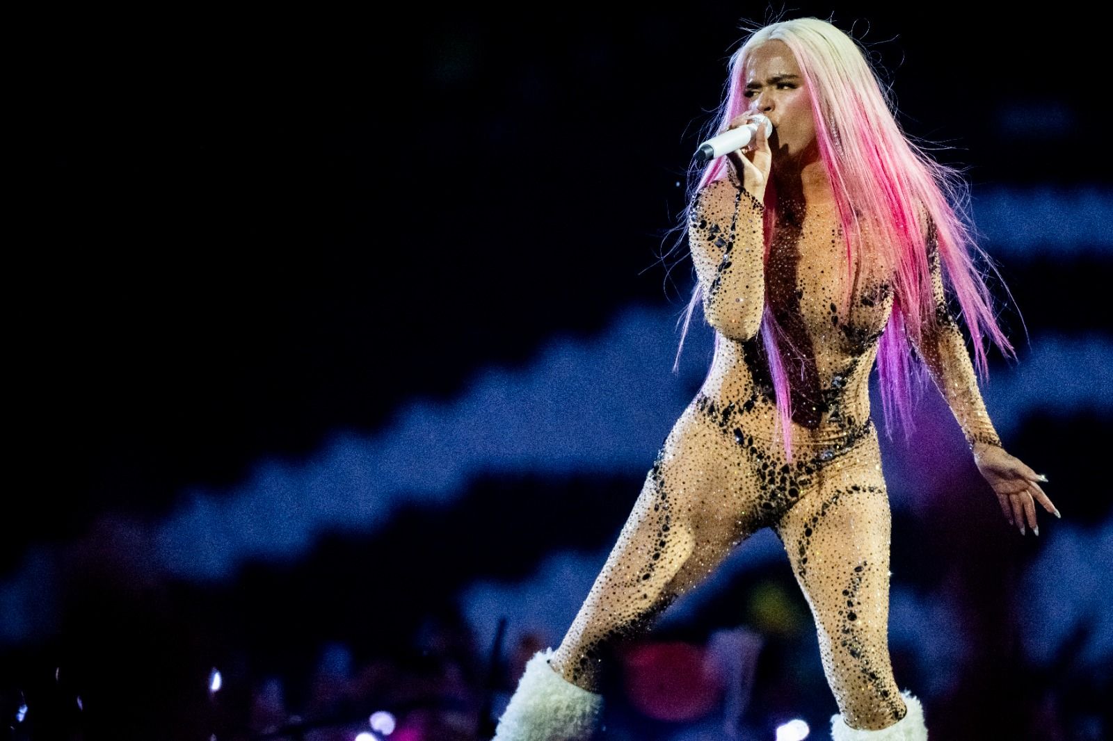 'La Bichota' en el escenario