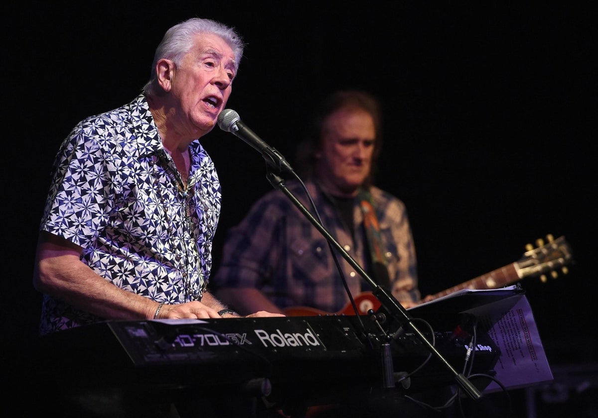 John Mayall, en una actuación de 2015