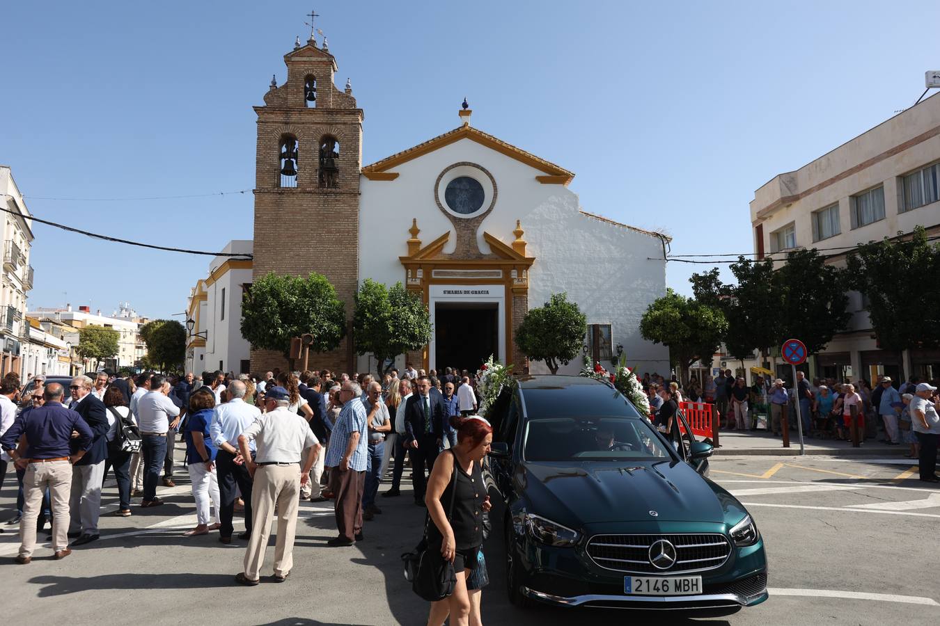 Entierro del torero Paco Camino en Camas